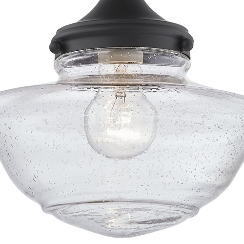587444 Schoolhouse Semi Flush Mount Modern Vintage Farmhouse Indoor Dimmable ... - Picture 9 of 9