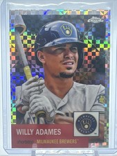 2022 Topps Chrome Platinum Anniversary - Willy Adames #379 X-Fractor
