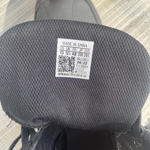 Adidas HVC Herren Ringerschuhe AQ3325 Größe 13 schwarz weiß gestreift - Bild 8 von 11