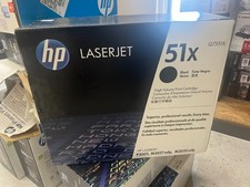 GENUINE HP Q7551X BLACK TONER CARTRIDGE HP 51X FACTORY SEALED BOX