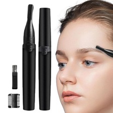 Women's Men Flawless Brows Facial Hair Remover Electric Eyebrow Trimmer Epilator