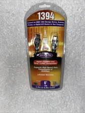 NEW Belkin 1394, 6-foot 1.8m 6-pin to 6-pin Firewire Cable