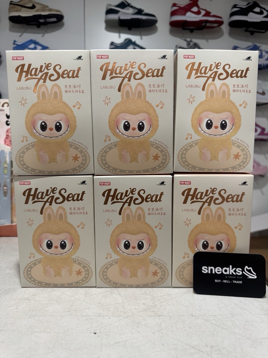 LABUBU ラブブ THE MONSTERS Have a Seat THE MONSTERS - Have a Seat Vinyl Plush Blind Box | Blind