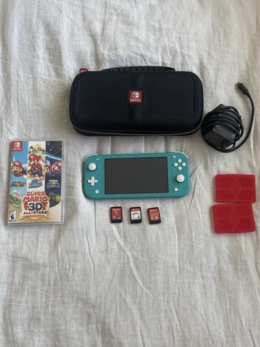 Nintendo Switch Lite Bundle Mario 3D All Stars Super Smash Bros Mario Odyssey