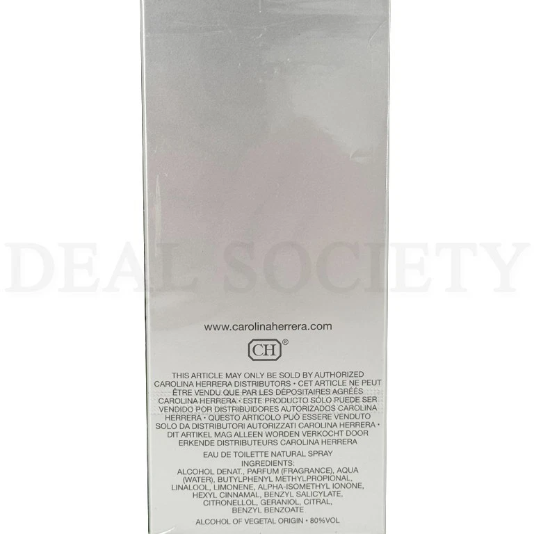 Carolina Herrera 212 NYC Eau De Toilette For Women 3.4oz - Image 3 of 3