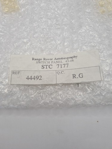 RANGE ROVER P38 AUTOBIOGRAPHY WINDOW SWITCH PANEL - NEW GENUINE PART STC7177 - Picture 3 of 10