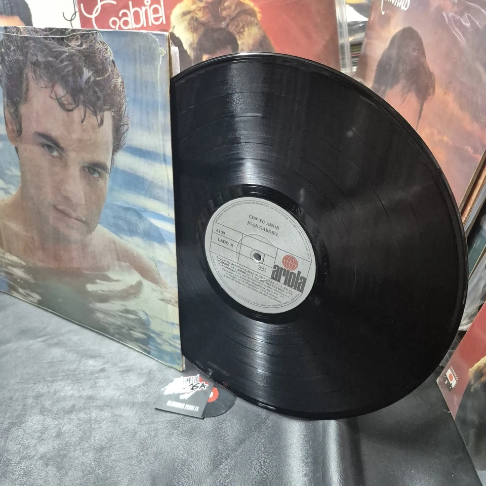 Juan Gabriel – Con Tu Amor - Latin, Rock, Pop, Ballad, 1992 José José, Piero - Image 3 of 4