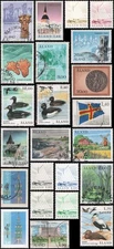 Aland Islands #1-22 mixed MNH, MH, used
