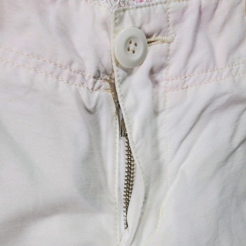 Vintage Miss Me Embroidered Crocheted Cargo Pants Lace Trim Patches Boho Small - Picture 10 of 22