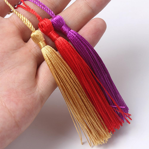 Mini Bookmark Tassels 42 Colors 210 Pcs Bookmark Tassels Colorful Small Tassels - Imagen 3 de 12