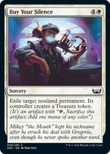 x1 Buy Your Silence - Streets of New Capenna - NM - MTG