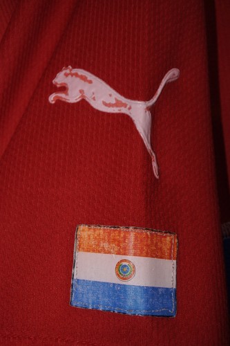 3.5/5 Paraguay adults XL 2006 home football shirt jersey trikot soccer - Picture 11 of 15