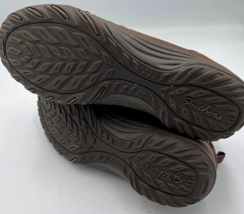 Skechers Women's Classic Fit Air-Cooled Memory Foam Sneakers Brown Size 7.5 - Picture 6 of 7