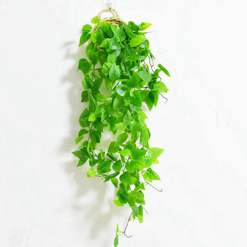 ANRANK 2 Pack of 3.6ft Artificial Hanging Plants Fake Ivy Vine Green - Picture 9 of 9