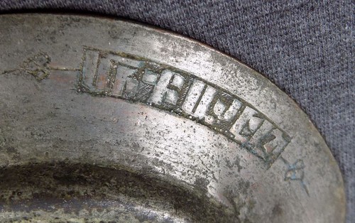 Antiker armenischer Teller, Metall - Bild 2 von 6