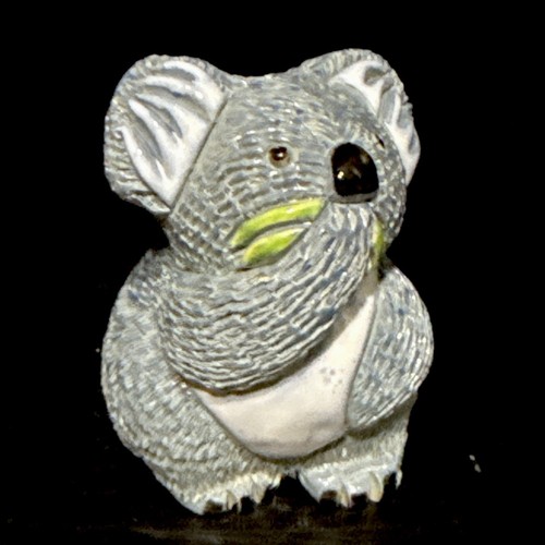 Artesania Rinconada Earthenware ~ KOALA BEAR ~ 2.5" HandMade Figurine - Picture 2 of 8