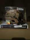 Justin Jefferson Autographed Salute to Service Mini Helmet Beckett COA