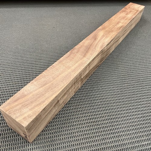 B465 Curly Bastogne Walnut Block Carving Craft Knife Handle Game Call - Picture 8 of 11