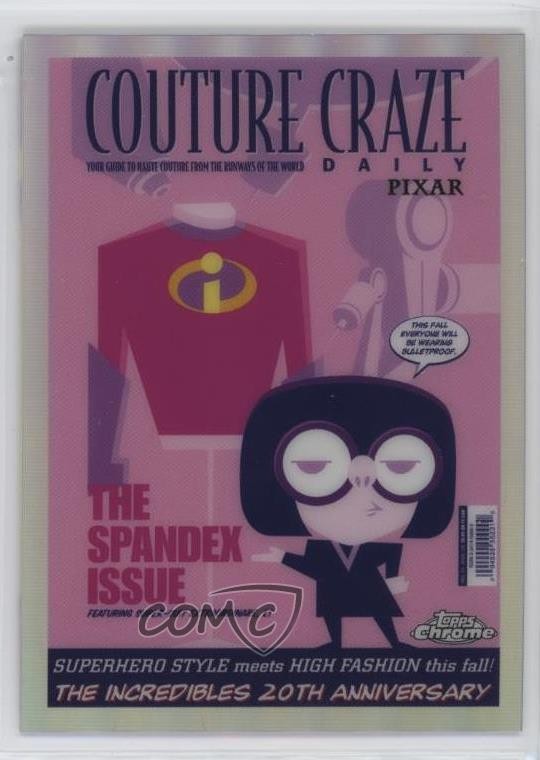 2024 Topps Chrome Disney The Incredibles 20th Anniversary Edna Mode #IN-9 17uv