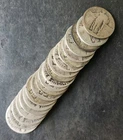 Lot of 20 25c Standing Liberty Silver Quarter Dollars, Dateless Ones