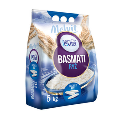 5906827015454 La Chef Ryż Basmati 5kg Melvit S.A.