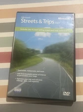 Microsoft Streets & Trips 2007 DVD Travel & Map Software
