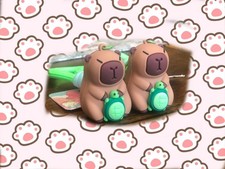 2-pack Capybara keychain for couples