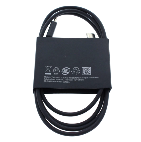 Cable Samsung USB-C a USB-C 1 metro (3,2 pies) EP-DN980BBE (JUEGO de 2X CABLES) - Imagen 1 de 3