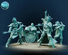 Rageous Creations - Battle Nuns - Priest Mercury and the Queens