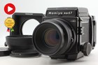 [N w idealnym stanie z kapturem] Mamiya RB67 Pro SD K/L 127mm f/3.5 Obiektyw 120 Folia z tyłu z JAPONII