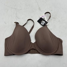 Wacoal Bra Womens 34D Brown Underwire T-Shirt Contour Seamless Smooth 853339