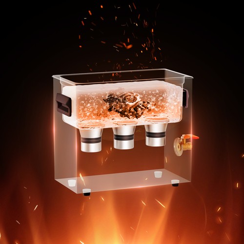 VEVOR Nettoyeur à Ultrasons Numérique 6 L avec Minuterie Chauffage Panier Labo - Bild 8 von 12