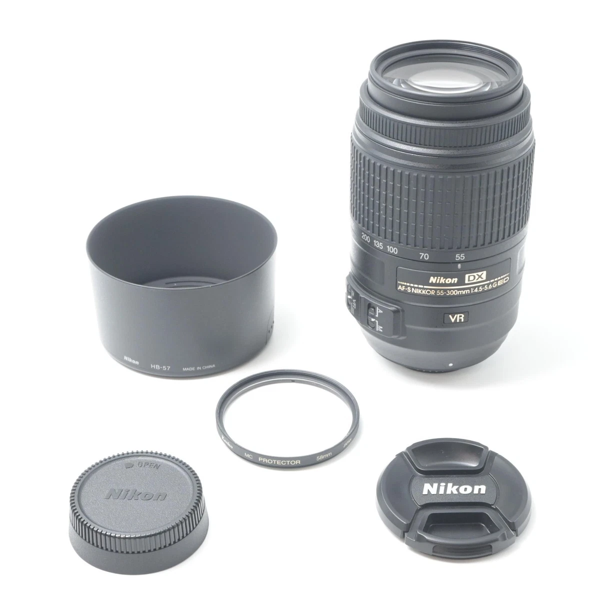 Nikon NIKKOR 55-300mm Focal Camera Lenses for sale | eBay