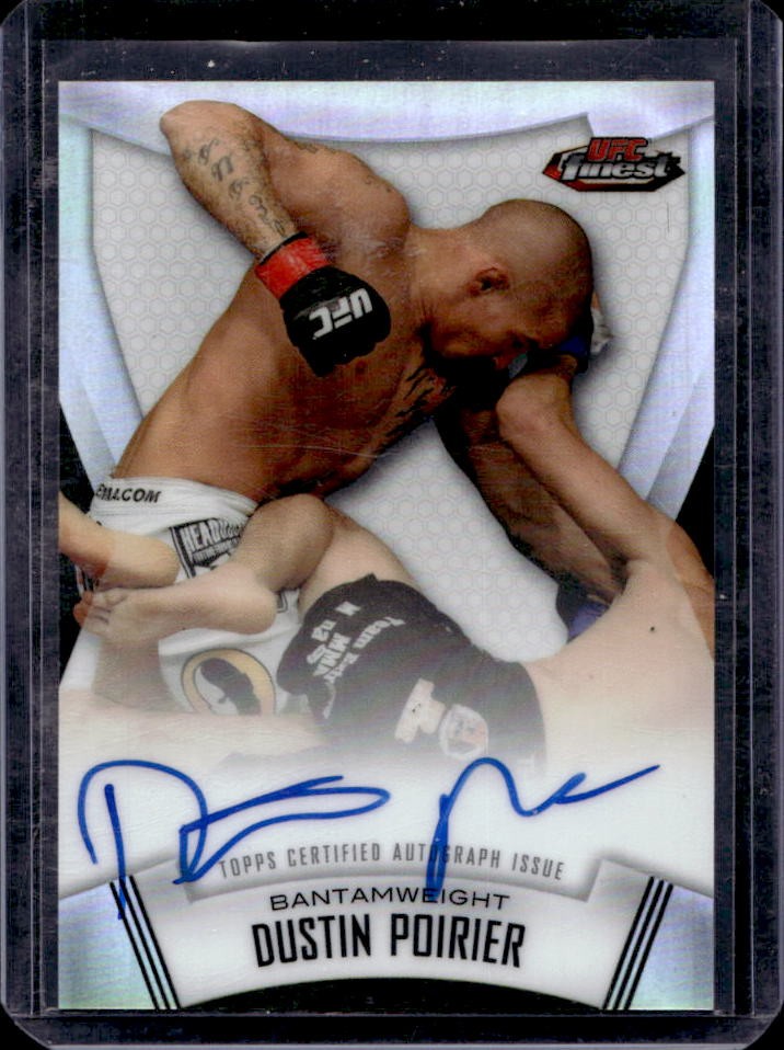 2012 Finest Dustin Poirier Auto #A-DP