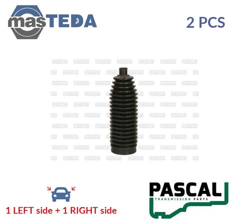 I6F028PC BELLOWS STEERING RACK BOOT PAIR SET PASCAL 2PCS FOR FIAT SCUDO,ULYSSE - Picture 1 of 5