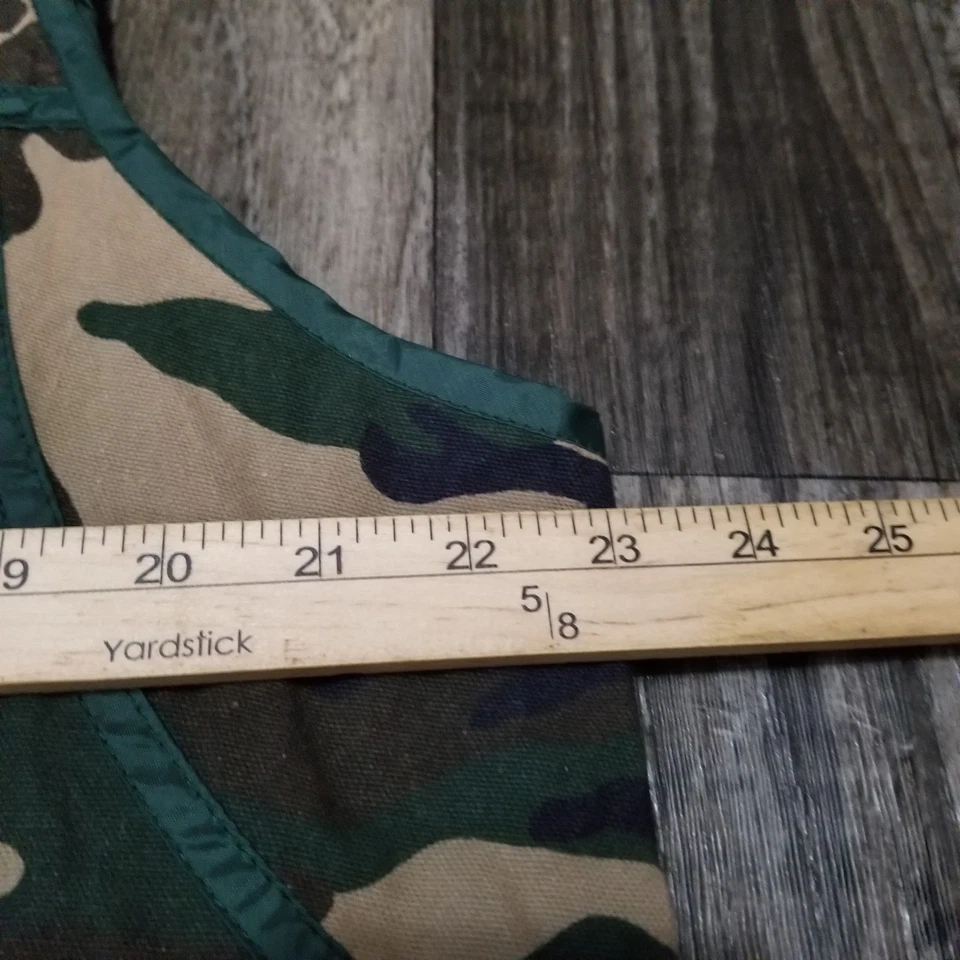 Game Winner Hunting Vest Men's Medium Camouflage Full Zip Ammo Pockets - Image 4 of 4