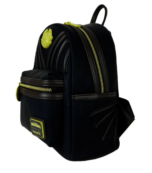 Loungefly DreamWorks How To Train Your Dragon Toothless Backpack/Wallet ...