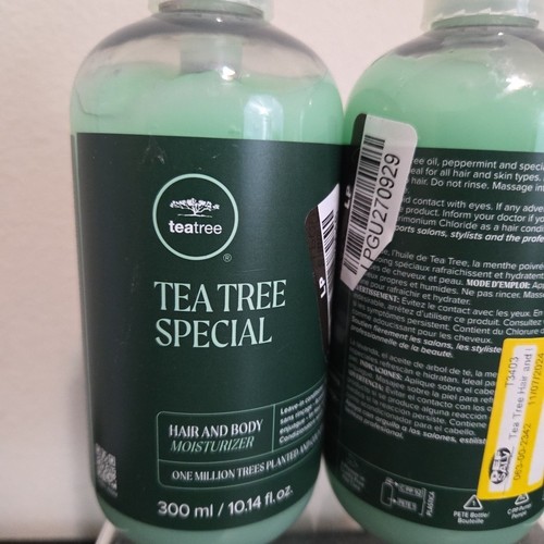 TWO Paul Mitchell Tea Tree Special Hair & Body Moisturizer 10.14 oz ea - Picture 2 of 4
