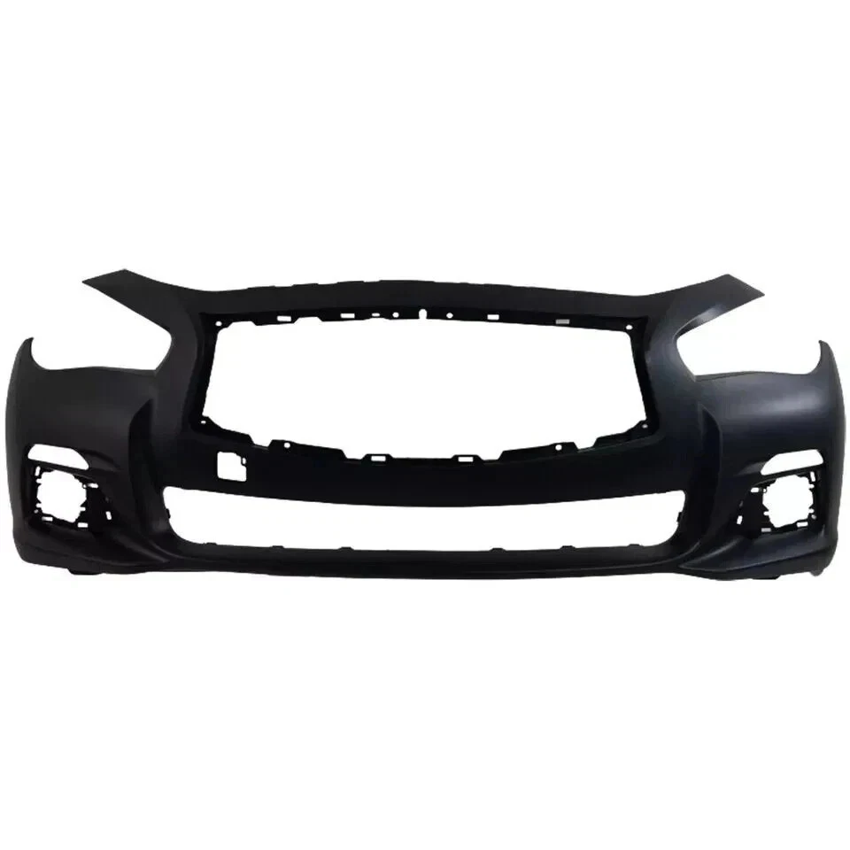 Kit de montaje de cubierta de parachoques delantero pintable y rejilla para Infiniti Q50 2014-2017 Foto 2 de 4