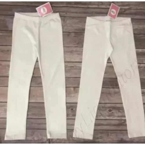 NWT Circo Leggings Cream/Off White Size 6X - Picture 2 of 7