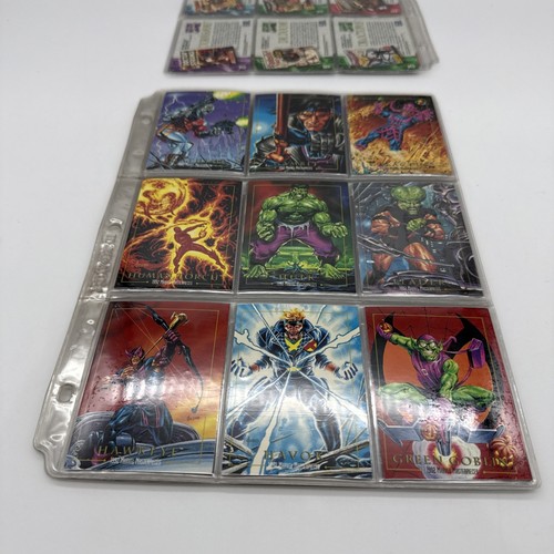 1992 Skybox Marvel Masterpieces Set 1-99 Missing 2 Cards #33 And #38 G/C - Picture 4 of 11