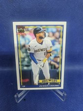 2026 Topps #91C-71 Jackson Chourio 35th Anniversary Redux Base Card Brewers 