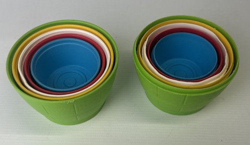 VTG Kittie In The Kegs Gabriel Child Guidance Toy Nesting Barrels USA 1982 - Picture 5 of 8