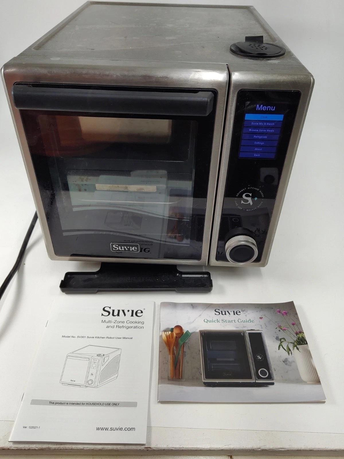 Suvie Gourmet Kitchen Robot SV301 / SV3B Smart Applicance Cooker & Refrigerator
Opens in a new windo