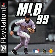 MLB 99 (Sony PlayStation 1, 1998) Black Label Complete CIB