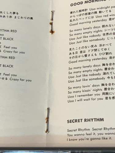 TMN Rhythm Red JAPAN MD -Mini Disc ESYB7018 w/ BOOKLET TM Network Tetsuya Komuro - Zdjęcie 4 z 7