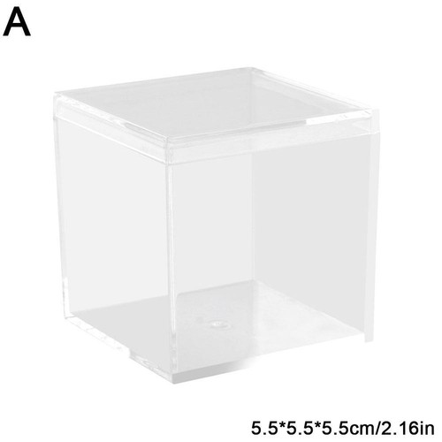 Acrylic Boxes Clear Acrylic Cube Small Square Storage Box Acrylic Box with Lid ' - Picture 17 of 18