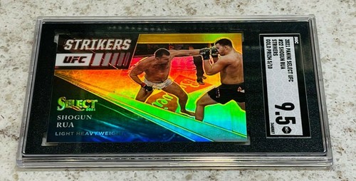 2021 Select UFC #22 Strikers Gold Prizm SHOGUN RUA SGC 9,5 come nuovo + 05/10 - Foto 1 di 3
