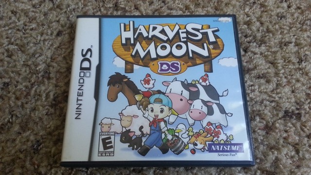 Harvest Moon DS (Nintendo DS, 2006) - Case and manual only