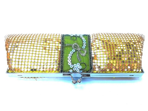 Evening Clutch Metal Mesh Purse for Party Prom Wedding Banquet (USA Stock) NEW - Picture 41 of 78